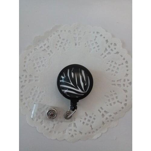Zebra Retractable Badge Holder 10pcs/lot