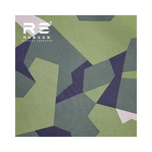 1.5 M X1 M 500D DIY Geometric Camouflage Nylon Cordura Cloth