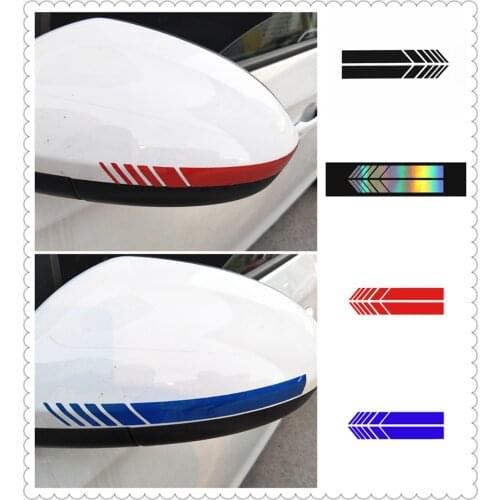 1 pair of car rearview mirrors Side stripe sticker auto styling for Kia Telluride Pro Venga Soul Forte5 Cadenza