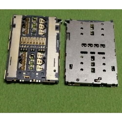 Sim Card Adapter Holder For Huawei Honor 7 PLK-AL10 TL01H TL00 UL00 Mate S CRR-CL00 5X KIW-AL00 Memory Reader Socket Repair