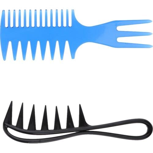 2pcs Stylists Hair Comb for Slicked-back,Undercut,Mohawk,,Bowl Cut,Quiff