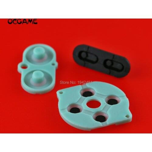 300sets Colors rubber conductive button A-B d-pad for Game Boy Color GBC shell housing silicon start select keypad