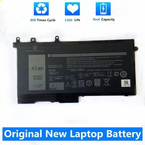 CSMHY New 3DDDG battery for Dell Latitude E5280 E5480 Series 03VC9Y O3VC9Y Genuine Laptop Battery 11.4V 42Wh