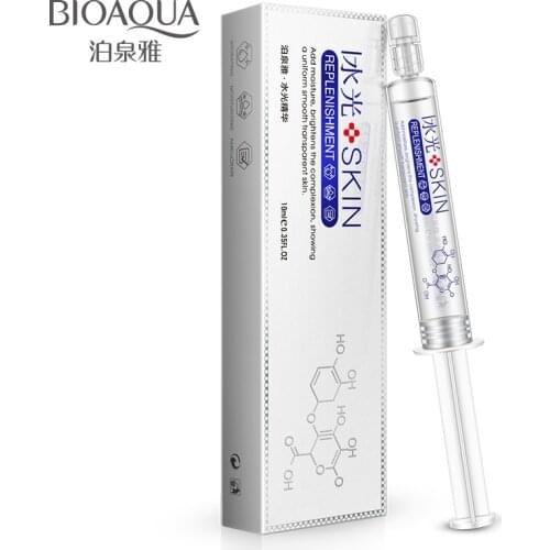 BIOAQUA Hyaluronic Acid Face Serum Moisturizing Anti-Wrinkle Anti Aging Collagen Shrink Pores Facail Essence Whitening Skin Care
