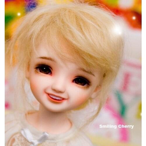 BJD doll cute girl smilling Cherry 1/6 size Yosd High Quality Resin Toys birthday gift Christmas gift for Children