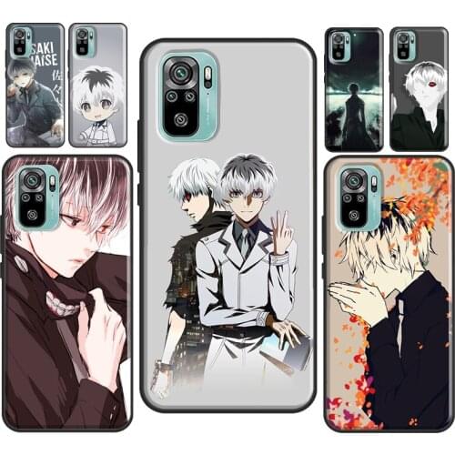 Haise Sasaki Tokyo Ghoul For Xiaomi Redmi Note 10 7 8 9 Pro Note 8T 9S Case For Redmi K40 Pro 9 9A 9C 9T Coque