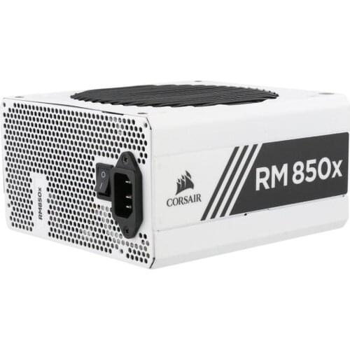CORSAIR RMx White Series RM850x White (CP-9020188-NA) 850W 80 PLUS Gold Certified, Fully Modular Power Supply