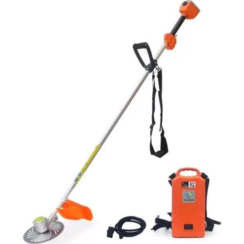 Electric mower small multi-functional agricultural orchard weeder backpack mower rechargeable home lawn mower