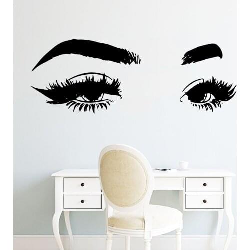 XL Eye Wall Stickers Modern Fashion Wall Sticker Removable Wall Sticker Decor Wall Decals Adesivo De Parede