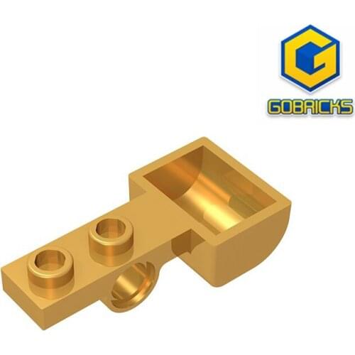 Gobricks GDS-1329 Plate, Modified 1 x 2 with Pin Hole and Bucket compatible 88289 pieces of childrens toys