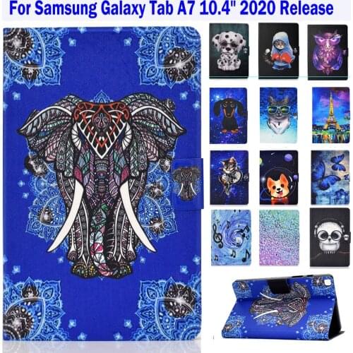 SM-T500/T505/T505N/T507 Case for Samsung Galaxy Tab A7 10.4" 2020 Release Slim fold Stand Protective Cover Shell Skin 10.4 Inch