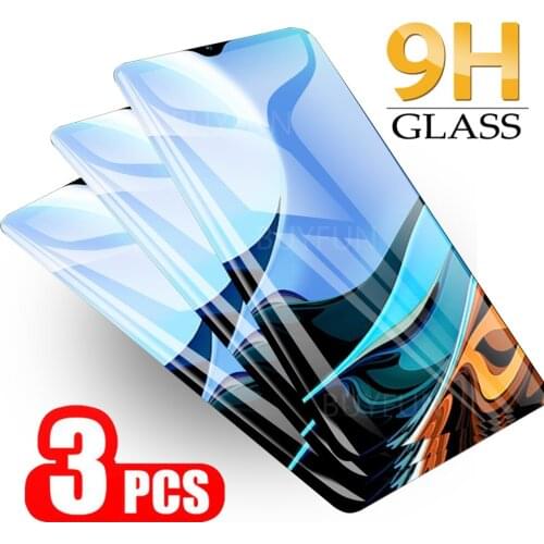 3PCS for 9t Glass For Xiaomi Redmi 9T Screen Glass Screen Protector On For redmi note 9t phone glass Transparent Tempered Glass