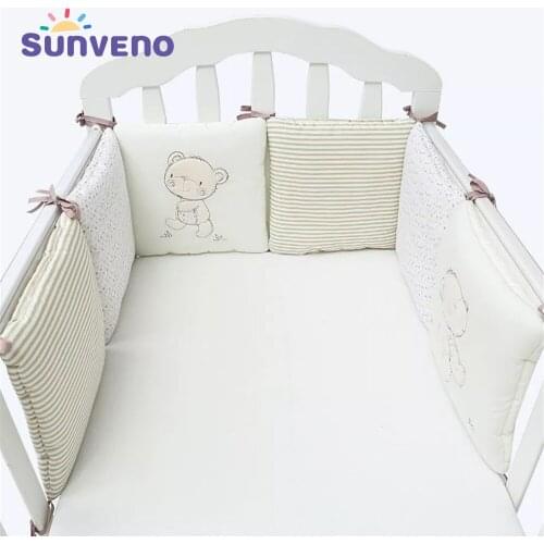 Бортики в кроватку для новорожденных Sunveno China At AliExpress