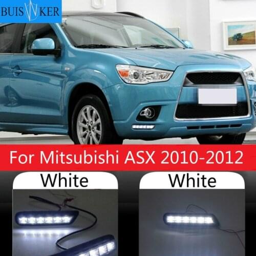 LED DRL led daytime running light for MITSUBISHI OUTLANDER SPORT RVR ASX 2010-2012 for Mitsubishi ASX,2pcs