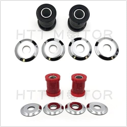 Aftermarket free shipping motorcycle parts TPU Handlebar Bushing For Harley davidson Big Twins 1973-up & Sportsters 1973-2003 BK