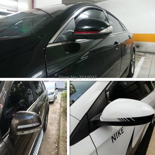 Car Rearview Sticker Stripe for toyota chr tiguan 2017 renault megane 3 hyundai ix35 opel astra g bmw e30 mitsubishi asx citroen