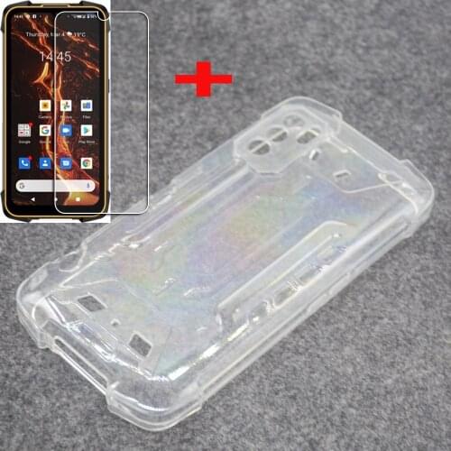 For Cubot King Kong 5 Pro 6.09" KingKong 5Pro KingKong5Pro Silicone Case Protective Film Screen Protector Tempered Glass Cover