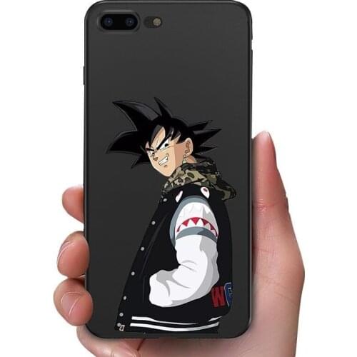 Dragon Ball Phone Case for IPhone 6 / 6s/ 7 / 8/ Plus / X / XS / XR / XS Max/ 11 / 12/ Pro /Cute Cartoon Anti-fall Silicone Case