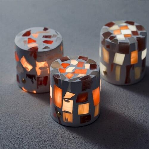 Color Ore Night Light Charging Touch Dimming Childrens Room Bedroom Bedside Sleeping Light Gift for Kids Dormitory Decor Lamps