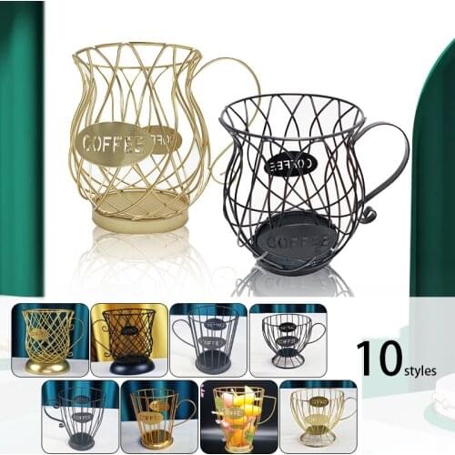 Capsule Holder Coffee Mug Shape Storage Universal Coffee Capsule Storage Basket Home Cafe Hotel Kitchen Organizer