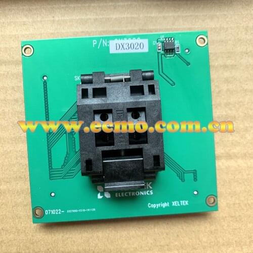 Ecmo.com.cn: Genuine Only - XELTEK PFQP80 Socket Adapter DX3020