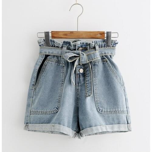 Женские завышенные шорты ECTIC China At AliExpress