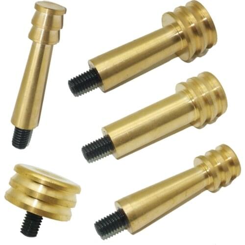 Green World 5pcs/lot .357/.38/.380cal/9MM Phosphor Bronze Bore Brush,gun Clean Brush for Pistol,Thread 8-32