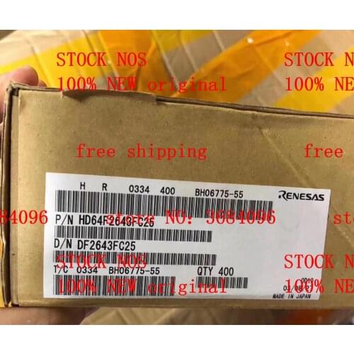 HD64F2643FC25 64F2643FC25 QFP HD64F2643FC25V 1PCS-100PCS/LOT 100% NEW original STOCK FREESHIPPING