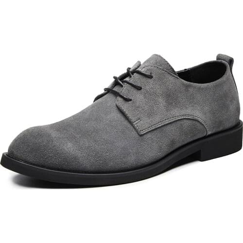HSXLZK Men's Suede Shoes