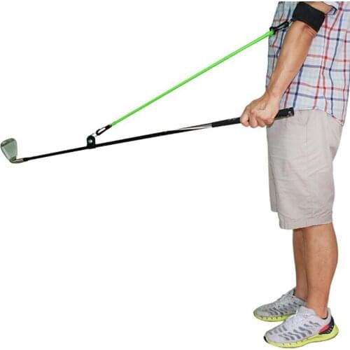 Golf Swing Trainer Corrector Gesture Alignment Training Practice Aid Elastic Resistance Rope Golf Swing Training Equipment 2021