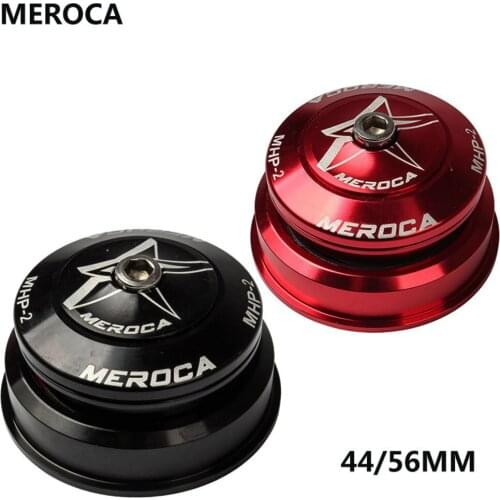 MEROCA MTB Bicycle Bearing Headset Built-In Cone 44mm-56mm Spinal Canal 1.5T Mountain Bike Aluminum Alloy 28.6 Peilin Accessorie