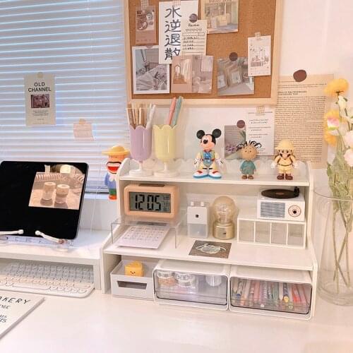 Wall Mounted Storage rack Hollow Double-layer Wifi Router Shelf Organizer Holder Home Office Storage Multifunction Rack Shelf