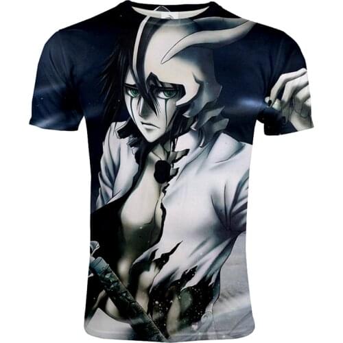 New Bleach 3D Printed T-shirt Men/Women Anime Style Harajuku Streetwear Tshirt Sports Casual Shirt Hip Hop Unisex T Shirt