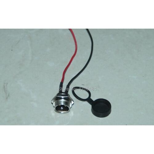 JACK SOCKET 3 PIN INLINE CONNECTOR FOR BATTERY CHARGER IZIP E SCOOTER E-bike charger port