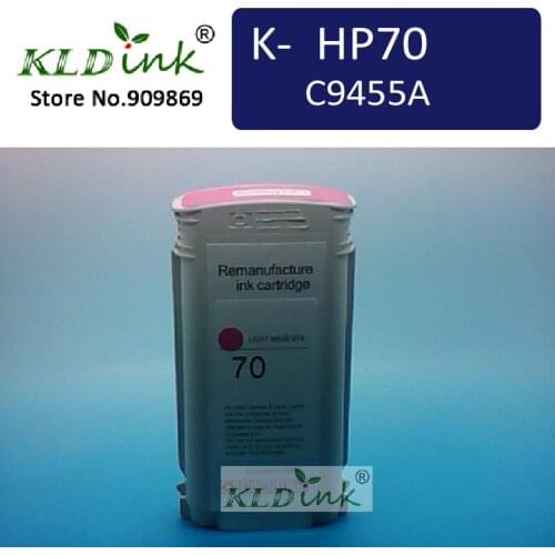 Compatible HP70 C9455A LIGHT MAGENTA ink cartridge for Z2100 Z3100 Z3200 Z5200 printer