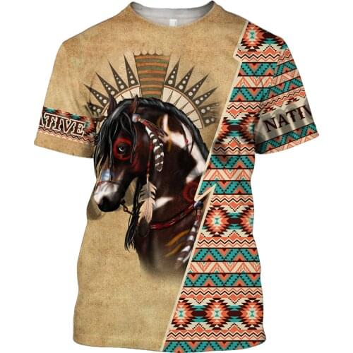 PLstar Cosmos 3DPrint Newfashion Summer Horse Art Unisex Newest Casual Men/Women Unique T-Shirt Harajuku Streetwear Funny Style1