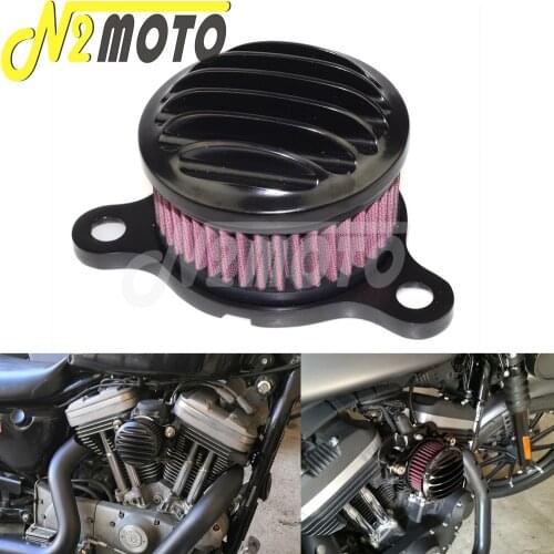 ROUGH CRAFTS Air Cleaner Intake Filter for Harley Sportster XL883 XL1200 1988-2016