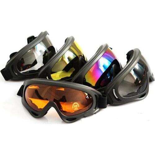 Safety Tactical X400 Glasses Skate Skiing Outdoor Sport Anti-fog Windproof Motorcycle Cycling UV Protection Goggles Sunglasses