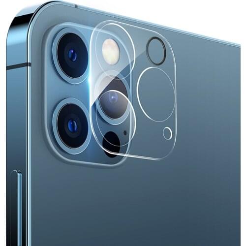 1/2Pcs Phone Lens Film Anti-scratch Tempered Glass Back Camera Screen Protector Film For IPhone 12 Pro Max 11 Lens Case Cover