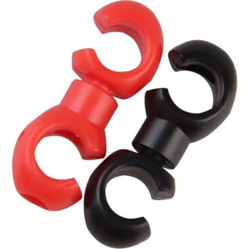 10pcs Bicycle MTB Brake Cable Organizer Shift Line C-shaped Clips Buckle Hose Guide Bike Cross Line Clip Brake Hose S Buckle