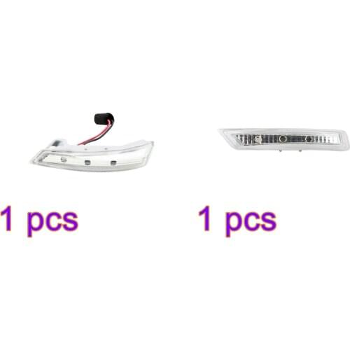 2PCS Outside Mirror Turn Signal Light For VW Dodge Chrysler RT 2008-2017 RT / 014A