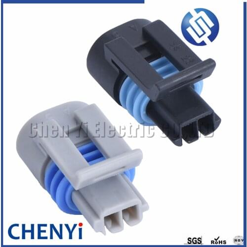 5 sets 2 pin Water temperature sensor plug automobile waterproof connector for GM 12162197 12162195 12162193