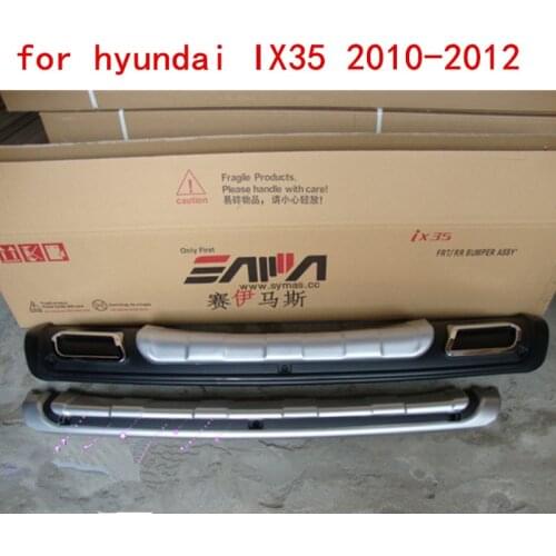 ABS front and rear Bumper Protector Skid Plate cover fit for hyundai IX35 2010-2012 Auto parts
