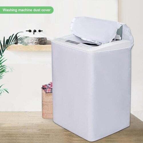 Washing Machine Cover Automatic Waterproof Sunscreen Top Open Dust Cover