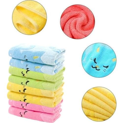 Bamboo Fiber Child Towel Soft Cotton Infant Newborn Bath Towel Baby Wipe Feeding Cloth Bath Towel Gifts
