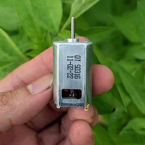 Micro FK-180SH Carbon Brush Motor DC 5V 6V 22000RPM High Speed High Power Large Torque Strong Magnetic DIY Toy Car/Boat