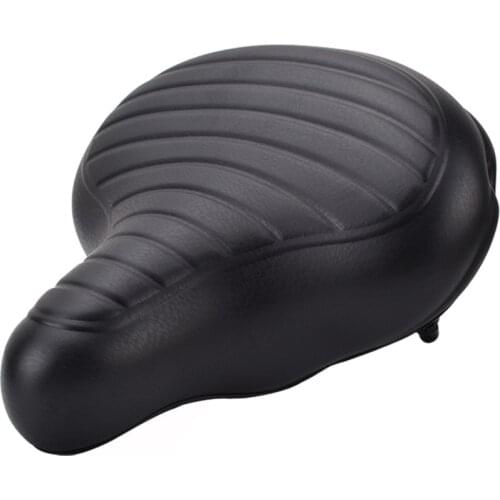 G189 Soft Wide Bicycle Saddle Comfortable Bike Seat Vintage Bicycle Leather Saddle Pad san marco Cycling Parts Accessories