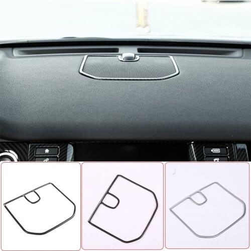 Car Chrome Styling Dashboard Speaker Frame Trim For Land Rover Discovery Sport 2015+ Car Accessories