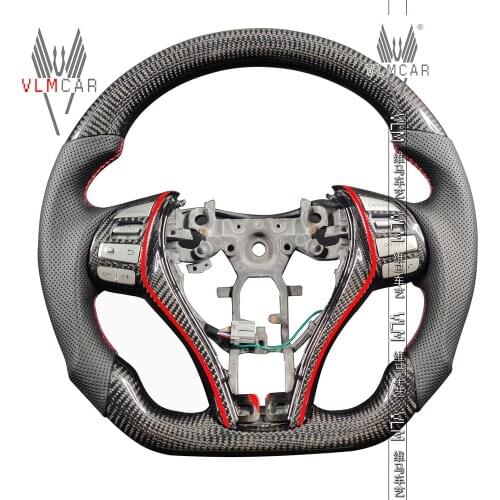 Private custom carbon fiber steering wheel racing car wheel For New Teana New Qashqai