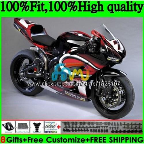 Injection For HONDA CBR600 RR CBR600RR F5 13 14 15 16 17 146BS.52 glossy red CBR 600RR 600 RR 2013 2014 2015 2016 2017 Fairing